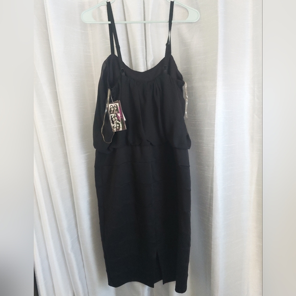 NWT‎ Trixxi bodycon dress size 1x black - Picture 3 of 10